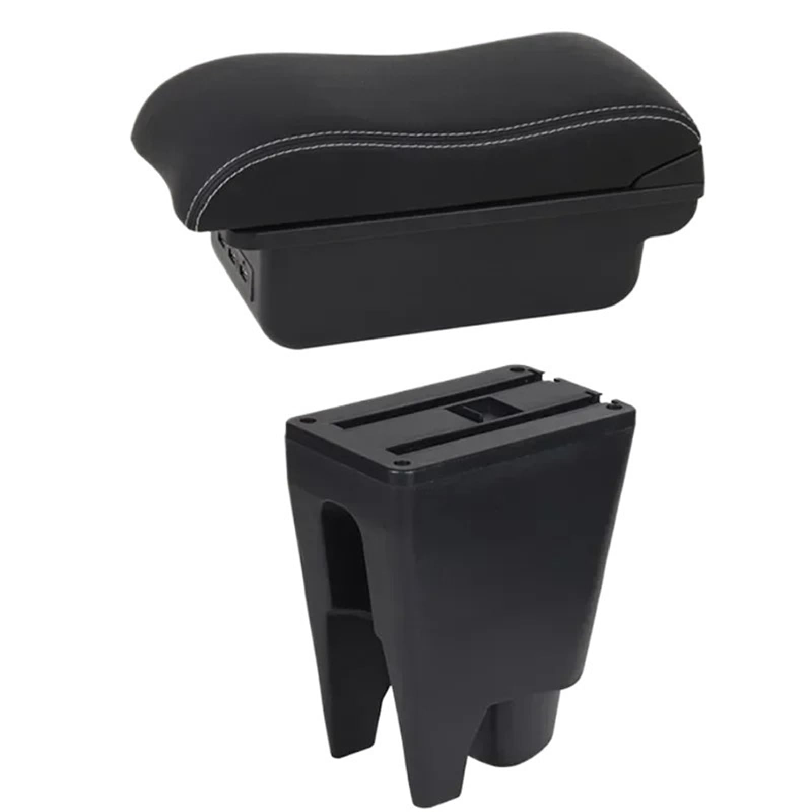 JMOLXURI Car Armrest Box For Peugeot 107 Car Armrest Box Center Console