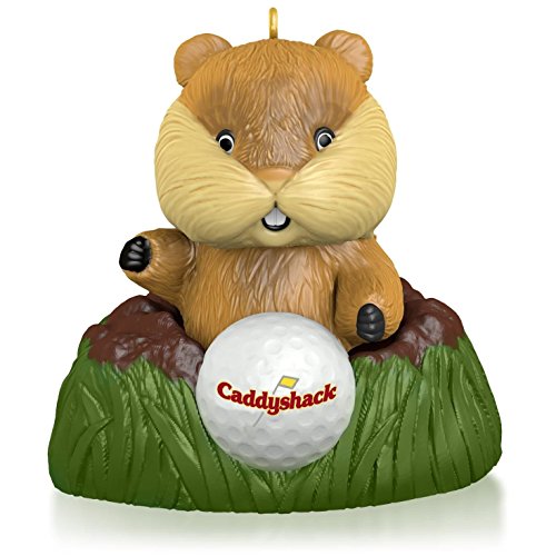 Hallmark QXI2137 Caddyshack Go, Gopher, Go! Ornament