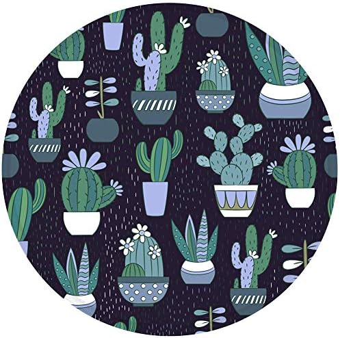 Round Mouse pad, Cactus Mouse pad, Cactus Mousepad, Cactus Office Decor Mouse mat, Desk Accessories Succulent Mouse pad