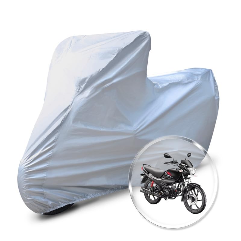 Image of Neodrift 'CrystalMax' Bike Cover for Hero Passion PRO i3s (All-Weather Motorcycle Protection, Water & UV Resistant, Dustproof, Windproof).