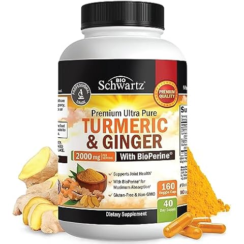 BioSchwartz Turmeric Ginger Supplement Cover