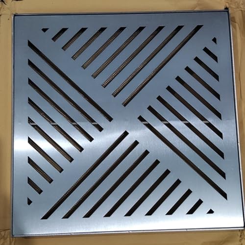 Couvercle de drain extérieur antirouille avec maille de filtration - 8