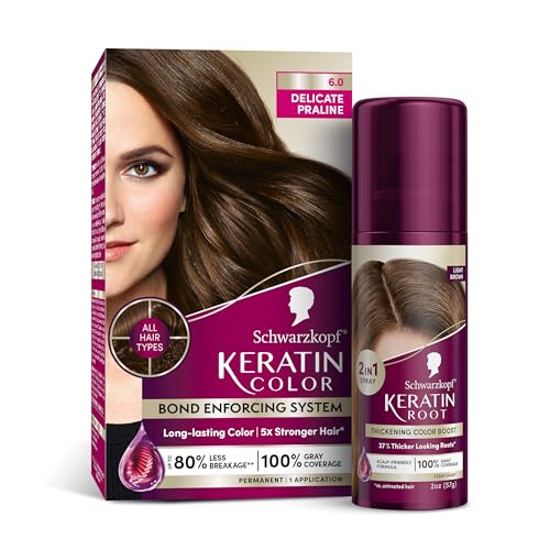 Get Full Head Coverage with Schwarzkopf Keratin Color Permanent Hair
