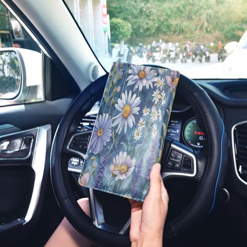 Organizador para auto cuero miniatura 7