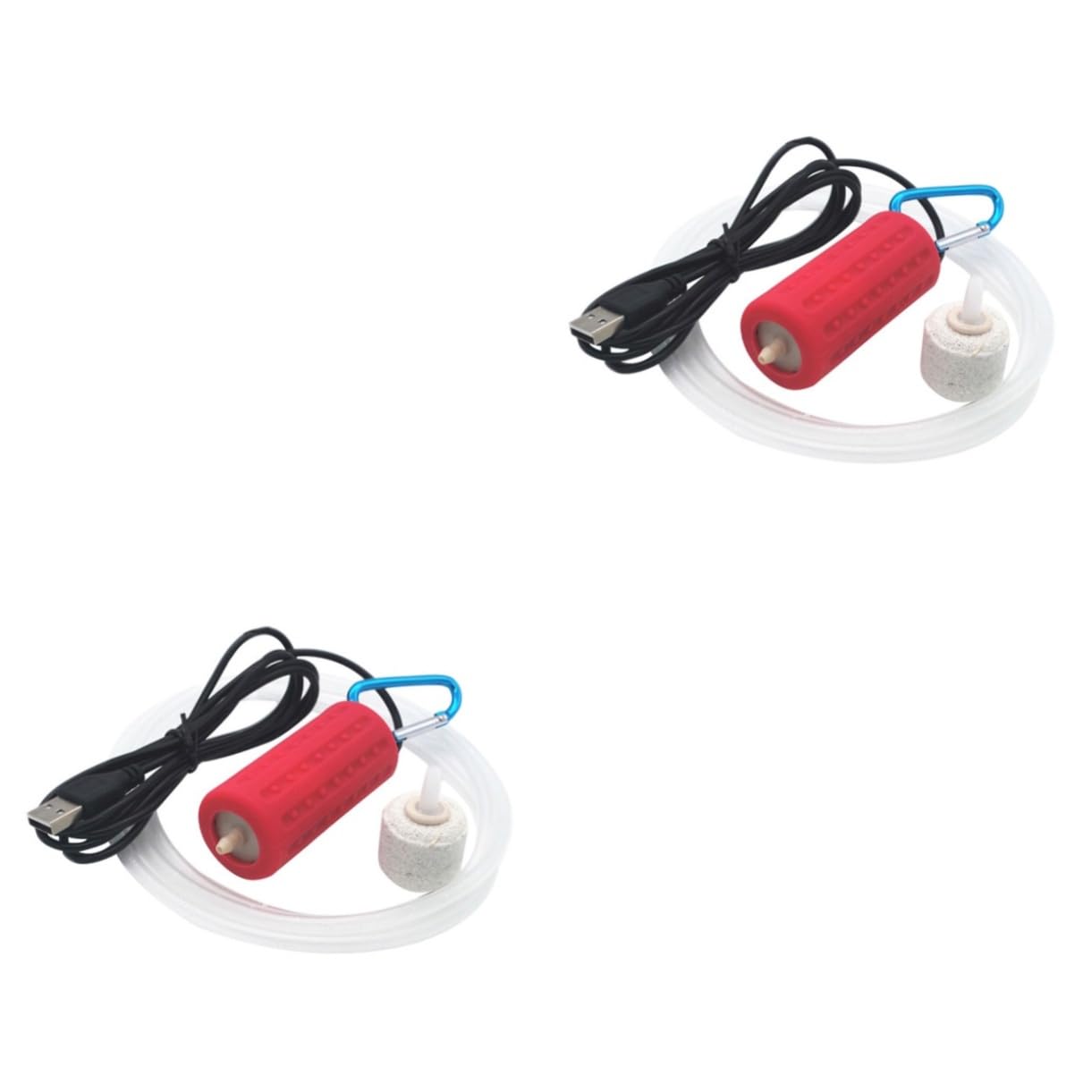 BESPORTBLE 3 Piezas de Aire de oxígeno pequeña de oxígeno aireador de oxigeno para Acuario de Aire del Acuario de Estanque de pecera USB de Agua Pescar