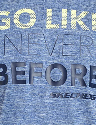 Image of Skechers Men's Polyester Regular Fit T-Shirt
