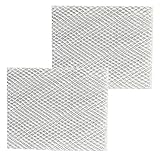 FZCSZJFR HC-22P HC22E1003/U Whole House Humidifier Filter Pad Replcement for Honeywell HE100, HE150 HE220 HE225 HE240 Humidifiers, Part # HC22P HC22P1001 HC22A1007 HE100A1000 (2 Pack)