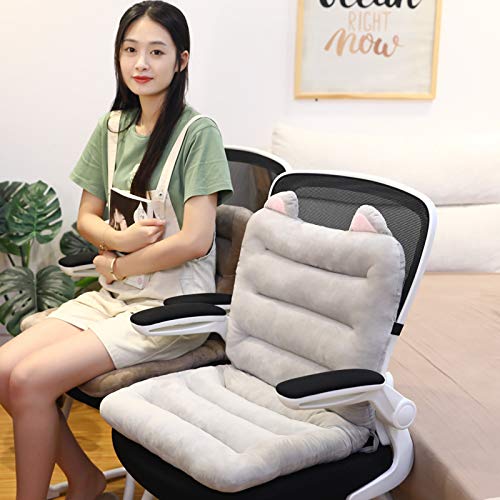 Coussin de chaise à dossier haut pour le bureau et la maison