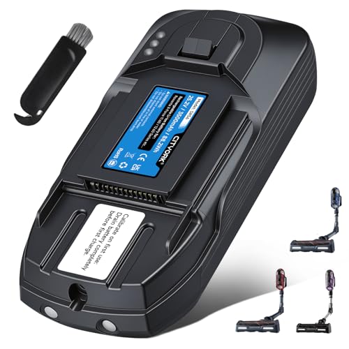 CITYORK 25,2V/ 3500mAh Batterie pour Rowenta X-Force Flex 11.60 Animal/Aqua Series, pour Rowenta 25,2V RH98, TY98, EO98 RH9878WO/ZR009701/ZR009705 Batterie(Non...