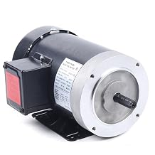 Motor, 2hp 3 Phase Electric Motor, 56c Frame TEfC 5/8" Shaft Diameter General Purpose Motor with Base and Cl B Insulation for Oilfields Agriculture