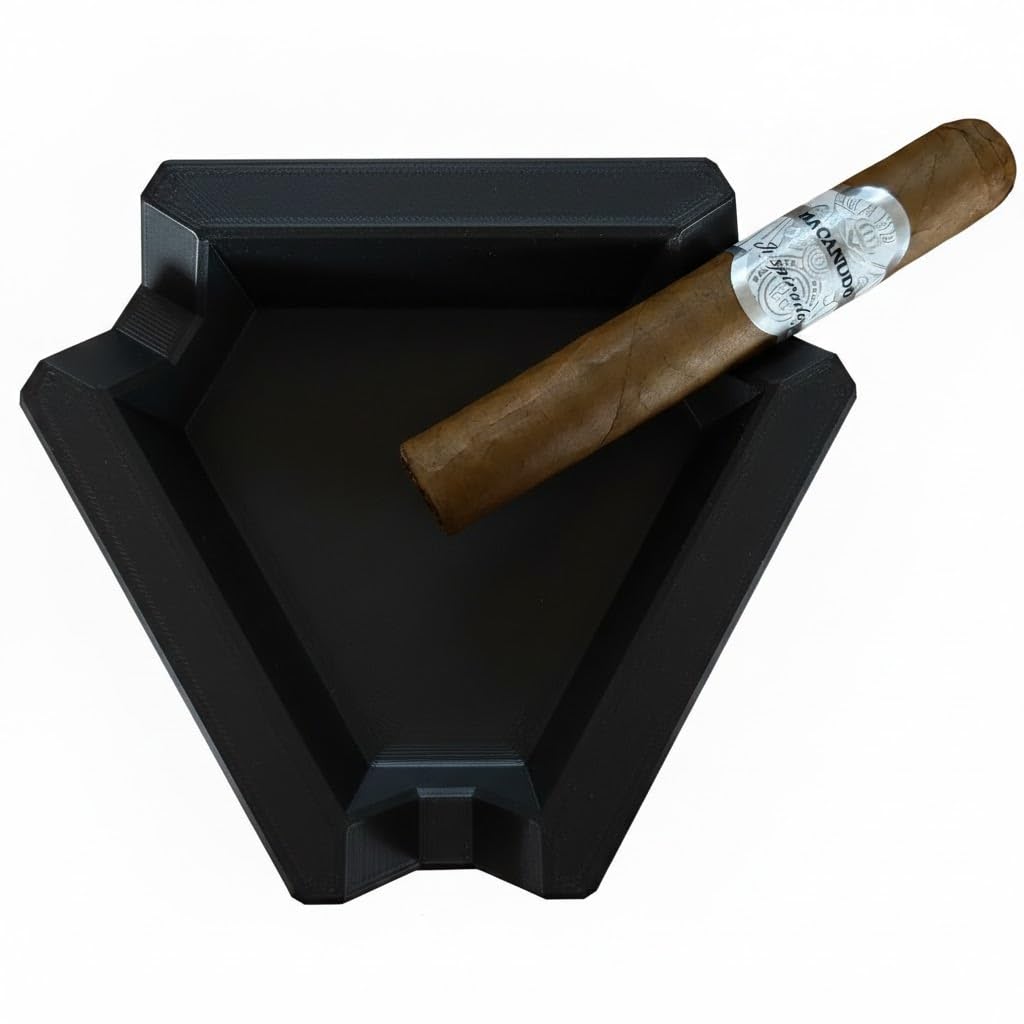 Cinzeiro Para Charuto Delta - Triangular Presente Decoração