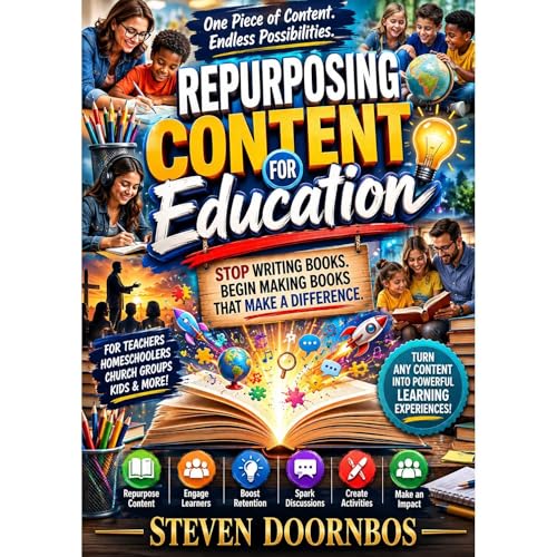 Repurposing Content For Education. Stop Writing Books. Begin Making Books That Make A Difference Audiolibro Por Steven Doornb