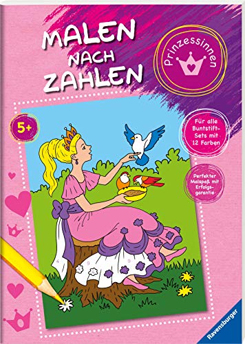 Preisvergleich Produktbild Malen nach Zahlen ab 5 Jahren: Prinzessinnen