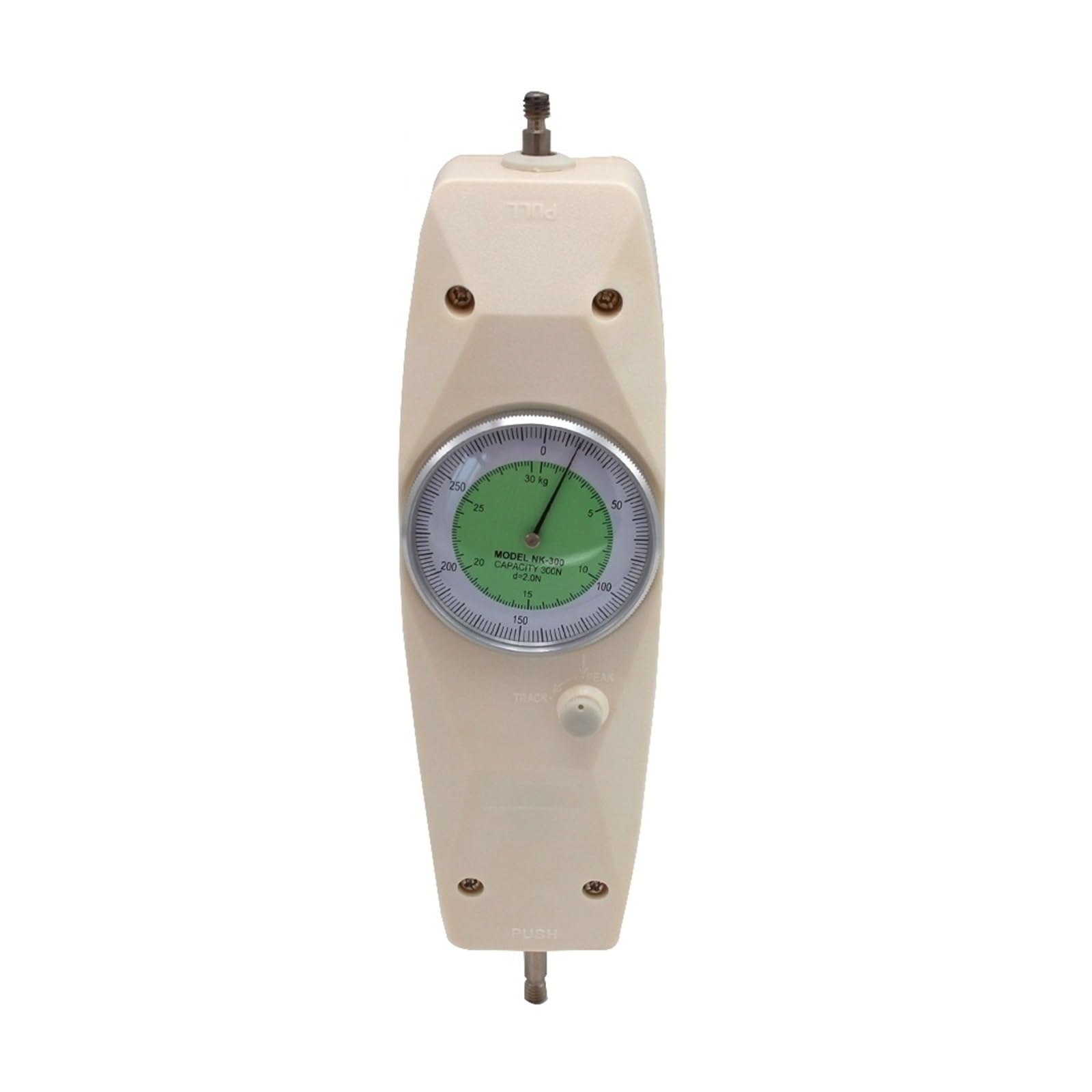 Dynamometer, NK-300 300 N Pointer Dynamometer Analog Push Pull Force Gau Tester Meter