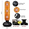 Punching-Bag-for-Kids-63-Inch-Inflatable-Kids-Punching-Bag-with-Stand-Free-Standing-Boxing-Punching-Bag-Bounce-Back-for-KidsYouthAdults-Practice-Kickboxing-MMA-Karate Punching Bag