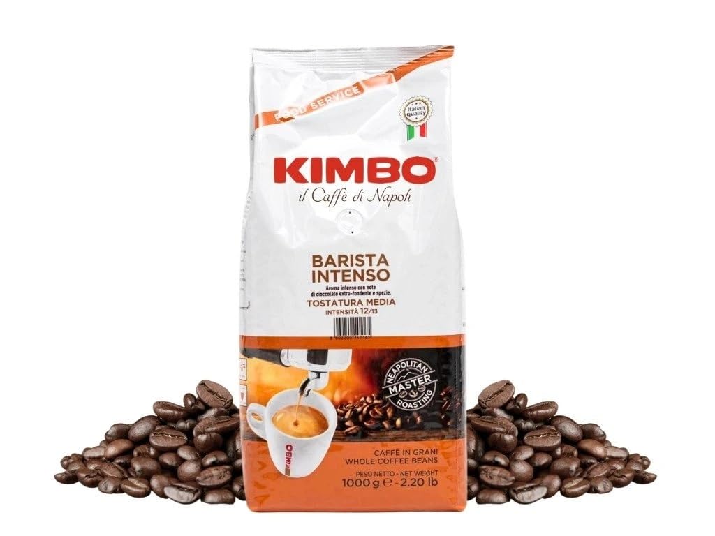 Kimboo Barista Intenso Coffee Beans - 1kg