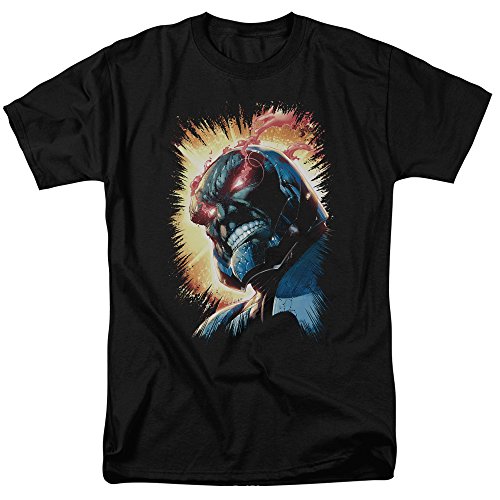 T-shirt Darkseid DC Comics noir grande taille homme vêtement manches courtes