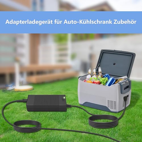 Strom-Ladegerät für Dometic, Waeco Kühlbox, Alpicool, ARB, ICECO, Kesse, CF-18, 230V Adapter, Auto Kühlschrank Kabel, Kompressor-Kühlbox KFZ Steckdose
