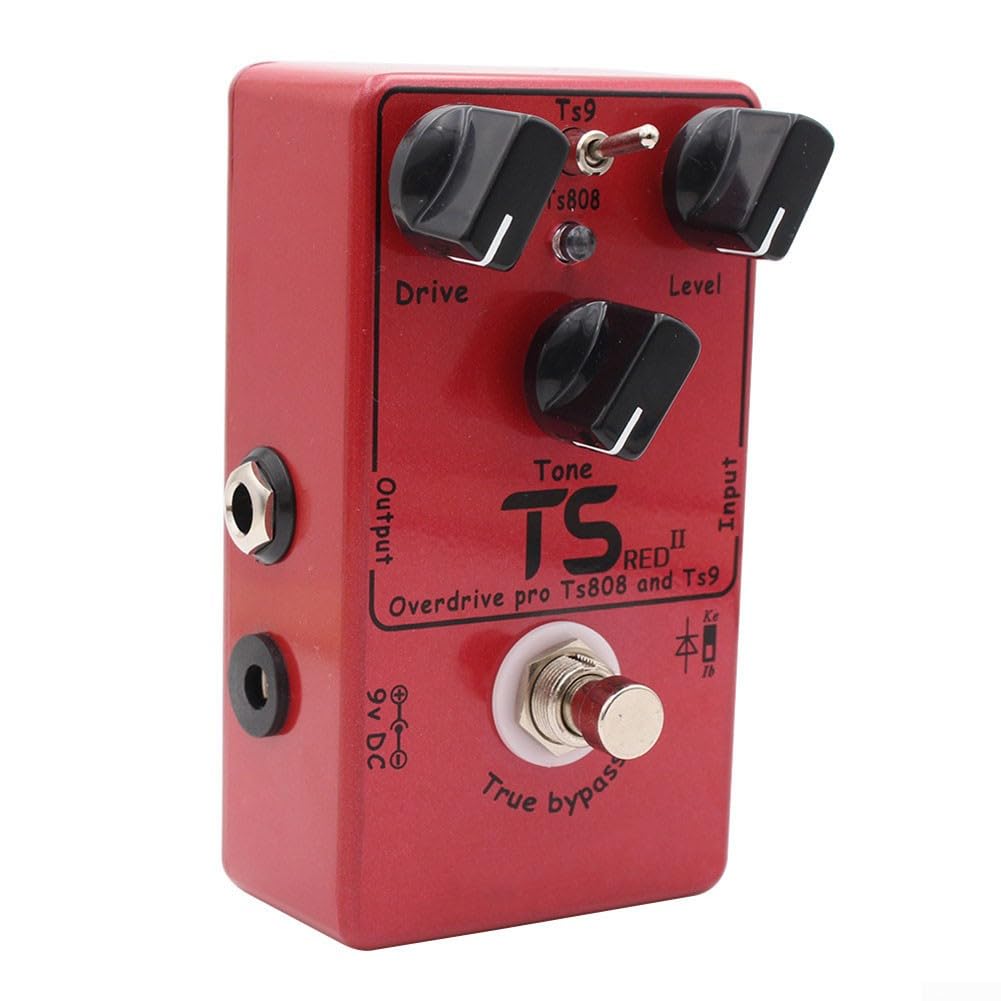 2.0 Version Demonfx TS RED II Gitarren-Effektpedal Combine Overdrive Booster