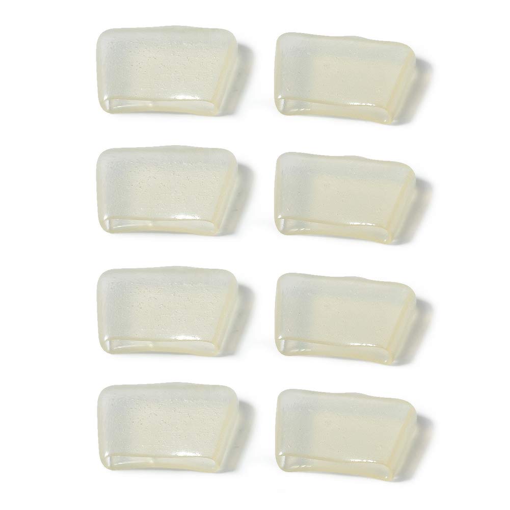 SPEEDWOXRRT4-301 8 Pcs Replacement Rubber Tips Kit for Standard Glass Running Pliers Breaking Pliers Key Fob Pliers Hardware Install and Stained Glass Work Supplies and Tools