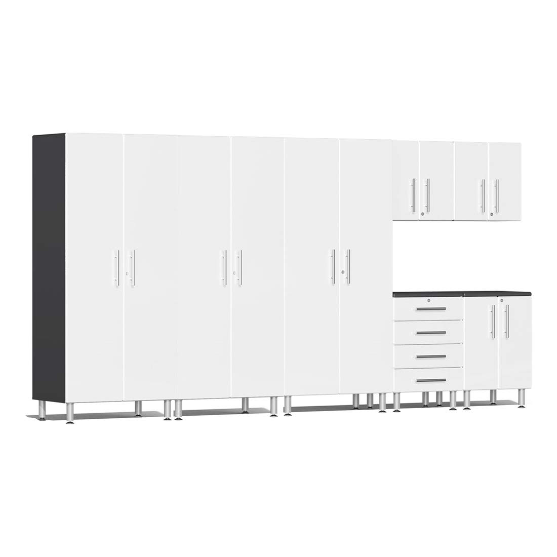 Ulti-MATE UG25072W 7-Piece Cabinet Kit in Starfire White Metallic