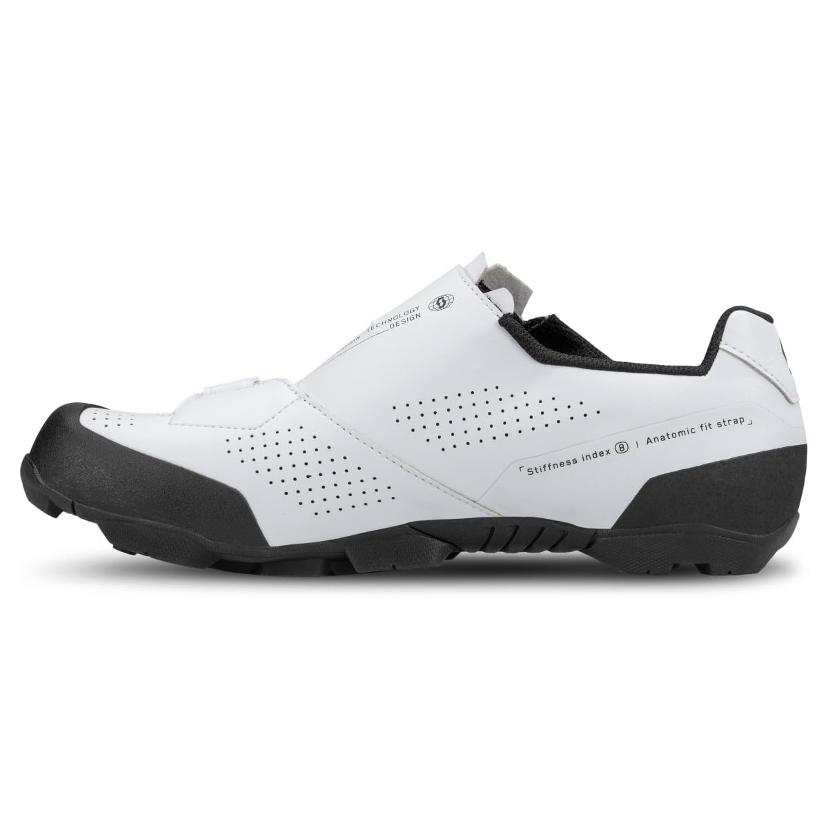 Scott MTB Team Boa Fahrradschuhe schwarz/weiß 2026