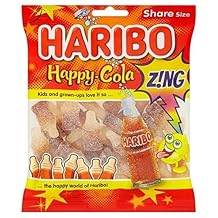 Haribo Happy Cola Zing Share Size Bag Pouch 5oz