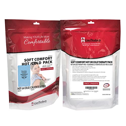Core Products Soft Comfort Corpak Hot And Cold Therapy - 6" X 10" (2 Pack) #TOP6