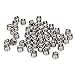50Pcs Thread Inserts, M7x1 Male Female Stainless Steel Wire Fastener, Reducing Nut Repair Tool, Thread Inserts Assortment Kit(1.5D)