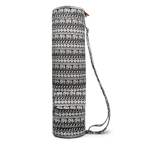 image for ELENTURE Yoga Mat Bag, Yoga Mat Carrier Full-Zip Exercise Yoga Mat Car