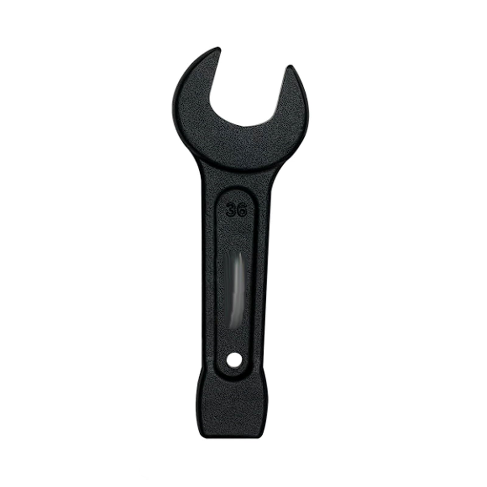 Llave de Impacto Boca Abierta para Trabajo Pesado, Diseño Vástago Recto un Solo Extremo, Herramienta Grande 21-85mm, Acero Alto Carbono(46mm)