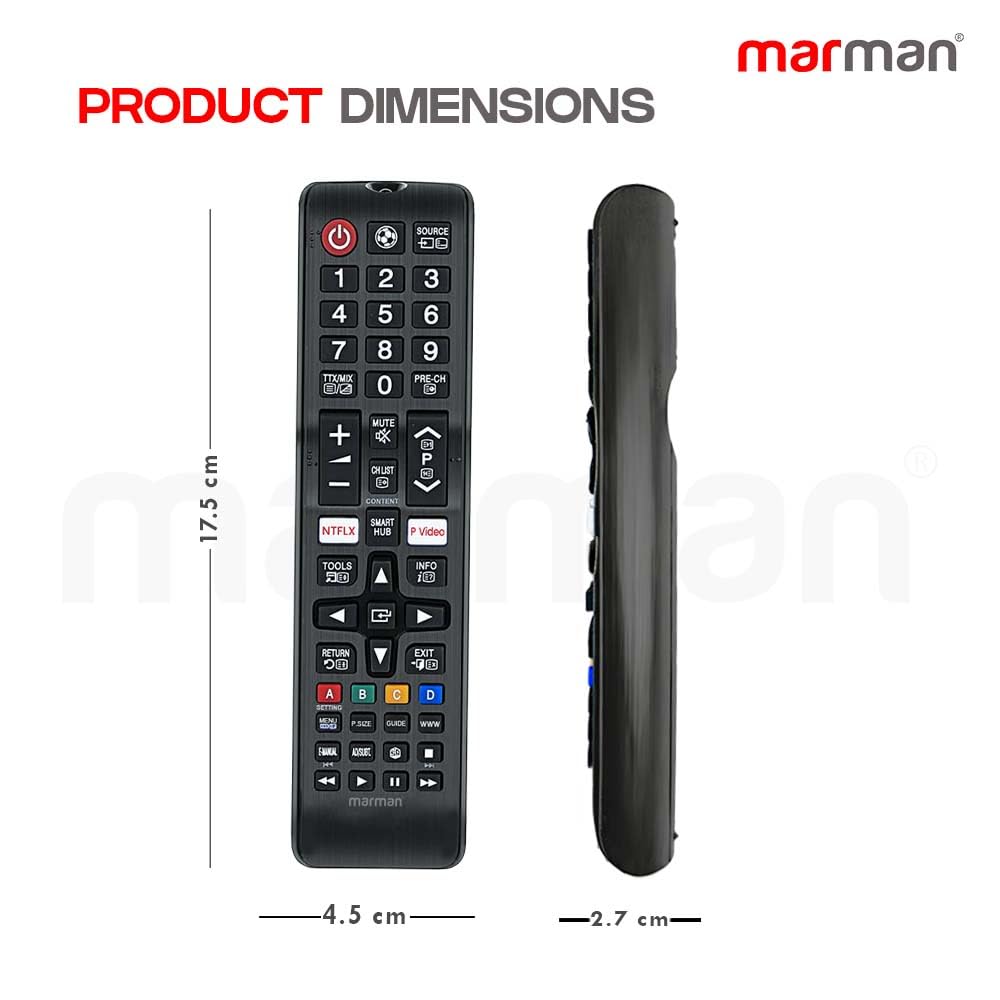 New Year Sale Marman® Compatible With Samsung Tv Remote Model Bn59 Origina... 2 New Year Sale Marman® Compatible With Samsung Tv Remote Model Bn59 Origina...
