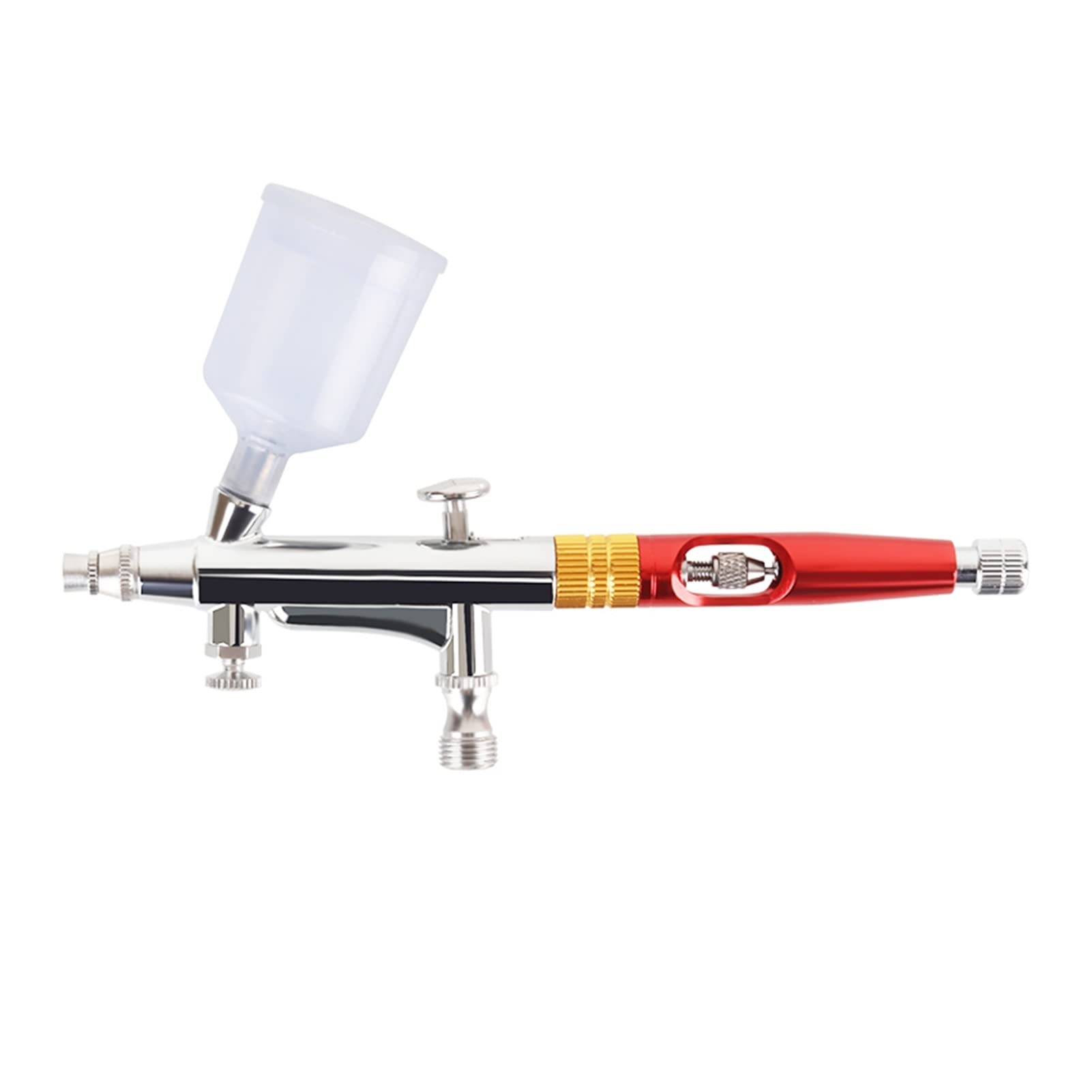 Duży przepływ powietrza Dual Action Airbrush Pen Pistolet natryskowy do modelu artystycznego Farba do ciała Artysta Makijaż Tatuaże na paznokcie Ciasto Narzędzia do samochodu Narzędzie do naprawy sa
