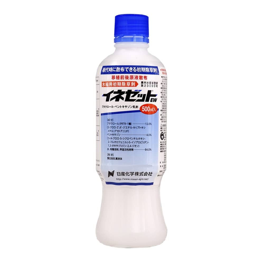 Amazon | 日産化学 除草剤 イネゼットEW 乳剤 500ml | 除草剤