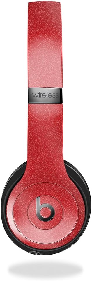 Carbon Fiber Skin Compatible with Beats Solo 4 - Solid Pink - Premium 3M Vinyl Protective Wrap Decal Cover - Easy to Apply | Crafted in The USA by MightySkins