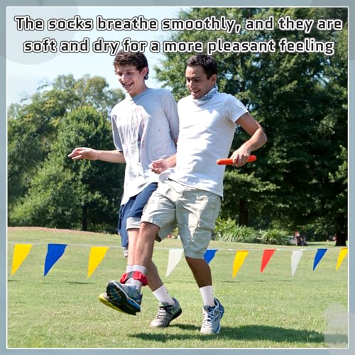 4 Pairs Cross Grip Soccer Socks Anti Slip Christian Socks with Bible Verse Jesus Sock for Football Tennis Yoga Gym 6