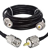 アマチュア無線 アンテナケーブル Amazon | BOOBRIE 5M M型 ケーブル UHFオス⇔UHFメス(MP-MJ