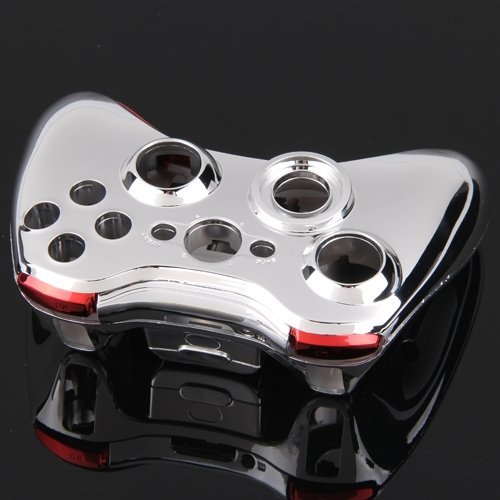 Sodial(r) cover cromato + bottoni per xbox 360