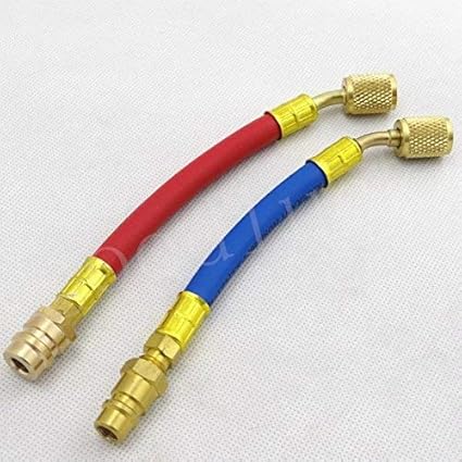 Adaptador de manguera R12 a R134a para uso con manómetros R134a