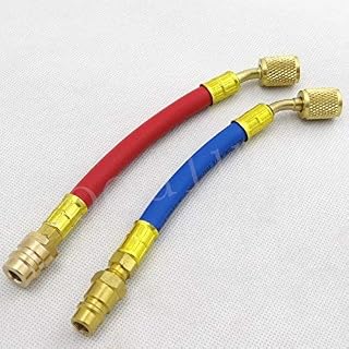 R12 to R134a Hose Adapter for Using with R134a Gauges Car Air Conditioning Kit