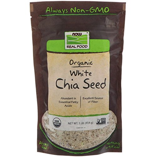 NOW Foods - Blanco Salvia White Chia Seeds - 1 lb.