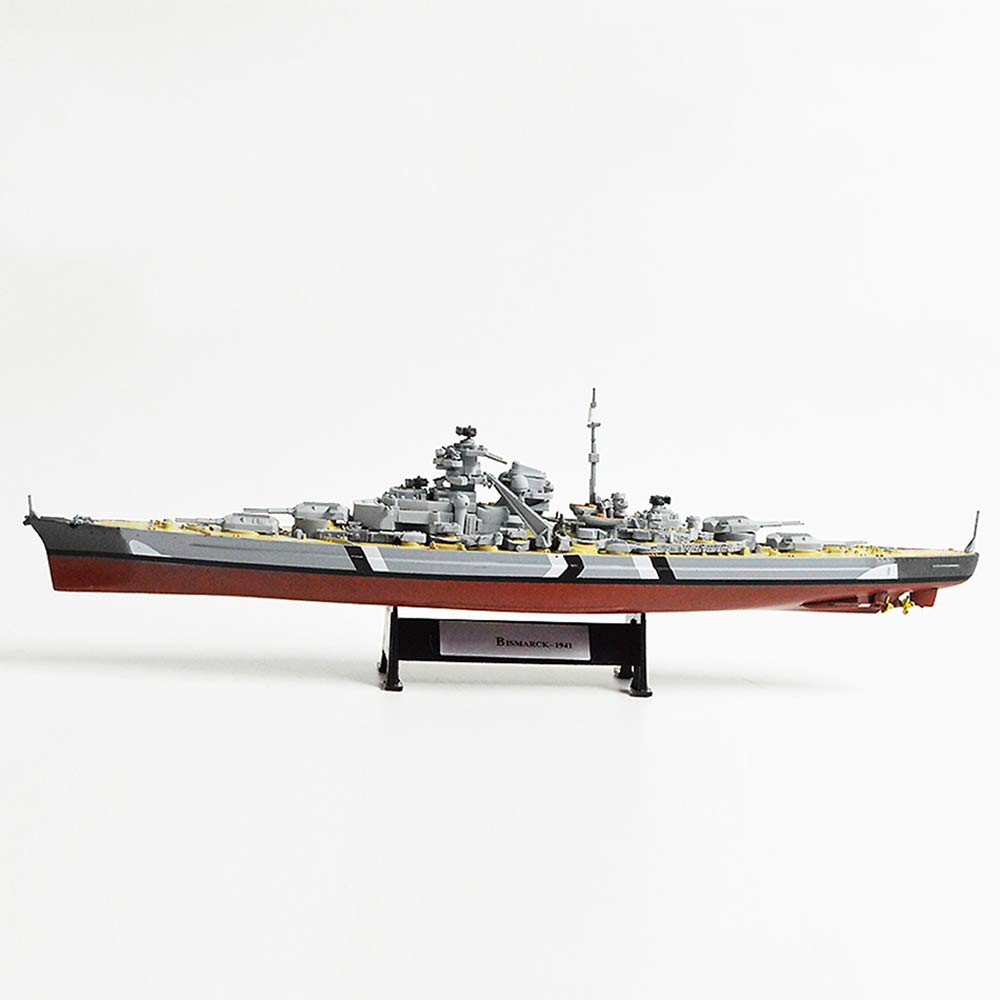 Amazon.co.jp: 1/1000ビスマルク船モデル第二次世界大戦戦艦モデル合金