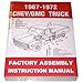 1967 68 69 70 71 72 Chevy Truck Factory Assembly Manual Chevrolet GMC Pickup Truck Suburban Blazer Jimmy Panel