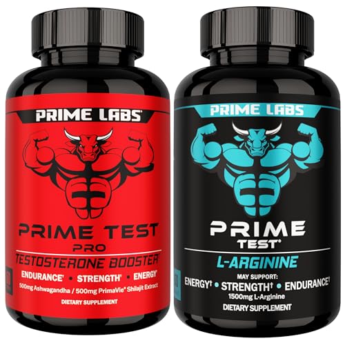Prime Labs Prime Test Pro + L Arginine Capsules