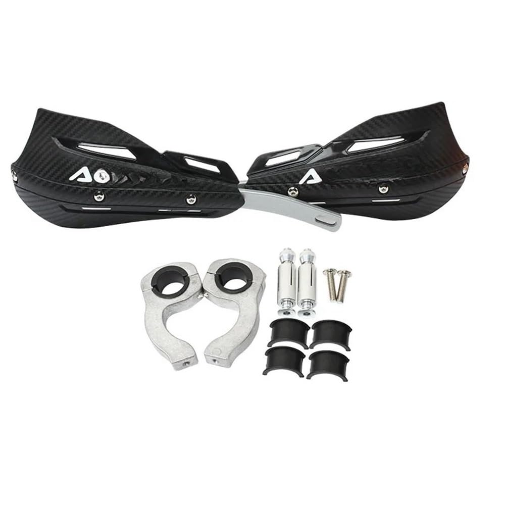 Protège-Mains Universel pour Moto 22mm 28mm Kit de Guidon Tout-Terrain