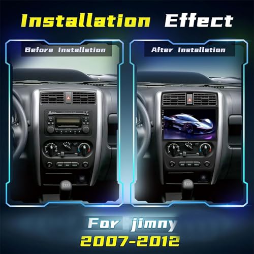 Autoestéreo Android 15 para Suzuki Jimny con pantalla de 9 pulgadas y GPS 2