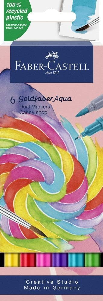 Faber-Castell - Goldfaber Aqua Dual Marker Candy shop 6x