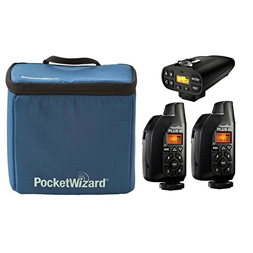 PocketWizard Plus IV/III Bonus Bundle 4: 3 Transceivers and G-Wiz Squared Bag