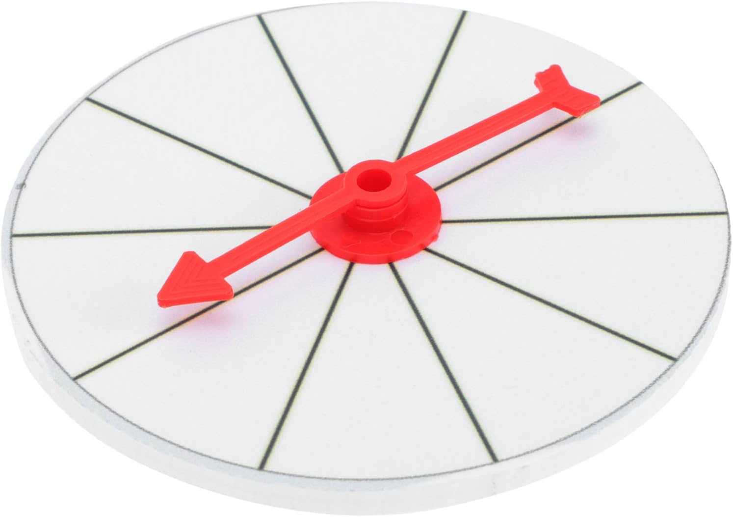 Vaguelly Wall Mount Color Prize Wheel: 10 Slot Activities Spinning Game Spinning Win The Fortune Game
