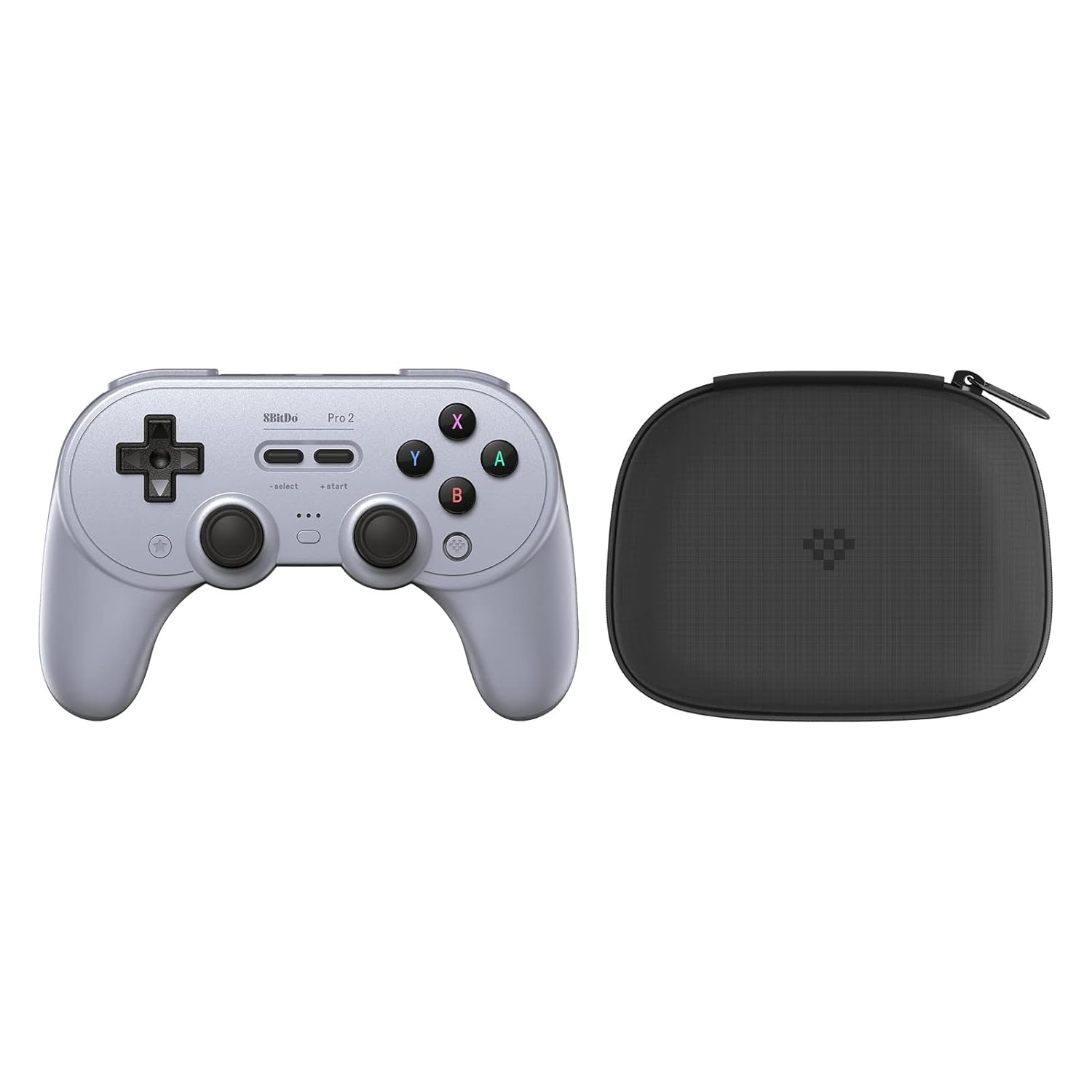 8Bitdo Pro 2 Bluetooth Gamepad for Switch/Switch OLED, PC, macOS, Android, Steam & Raspberry Pi with Storage Case